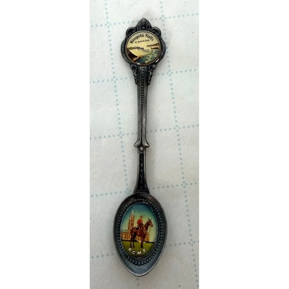 Niagara Falls‎ Canada Souvenir Spoon Perfection Plate Silverplated Collectible